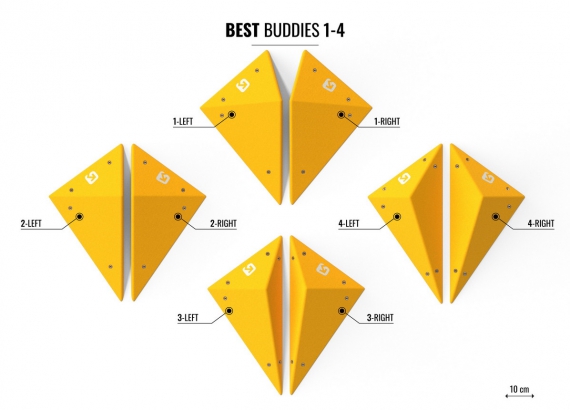 Best Buddies Size Comparison bb