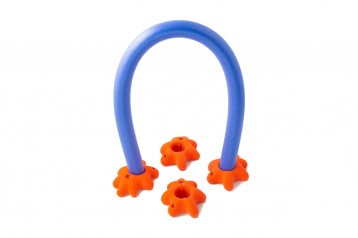 Pool Noodle Holder Playstone climb holds